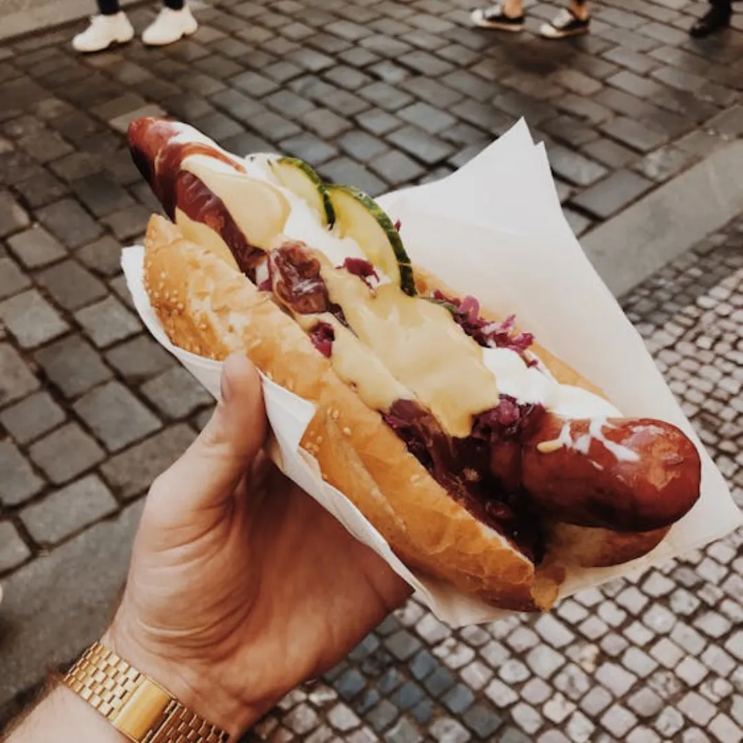 Bratwurst street food